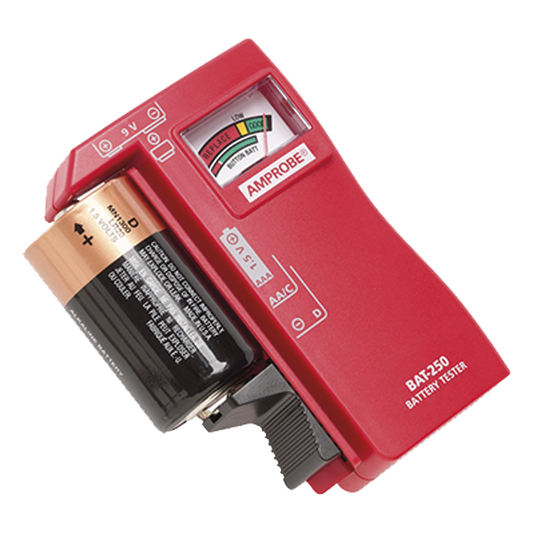 Probador de Baterías 9 Vcc / 1.5 Vcc [AA-AAA-C-D]