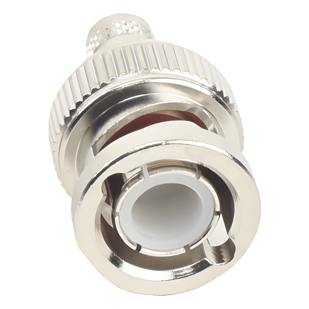 Conector BNC Macho de Anillo para cables RG-8/X, LMR-240, 9258