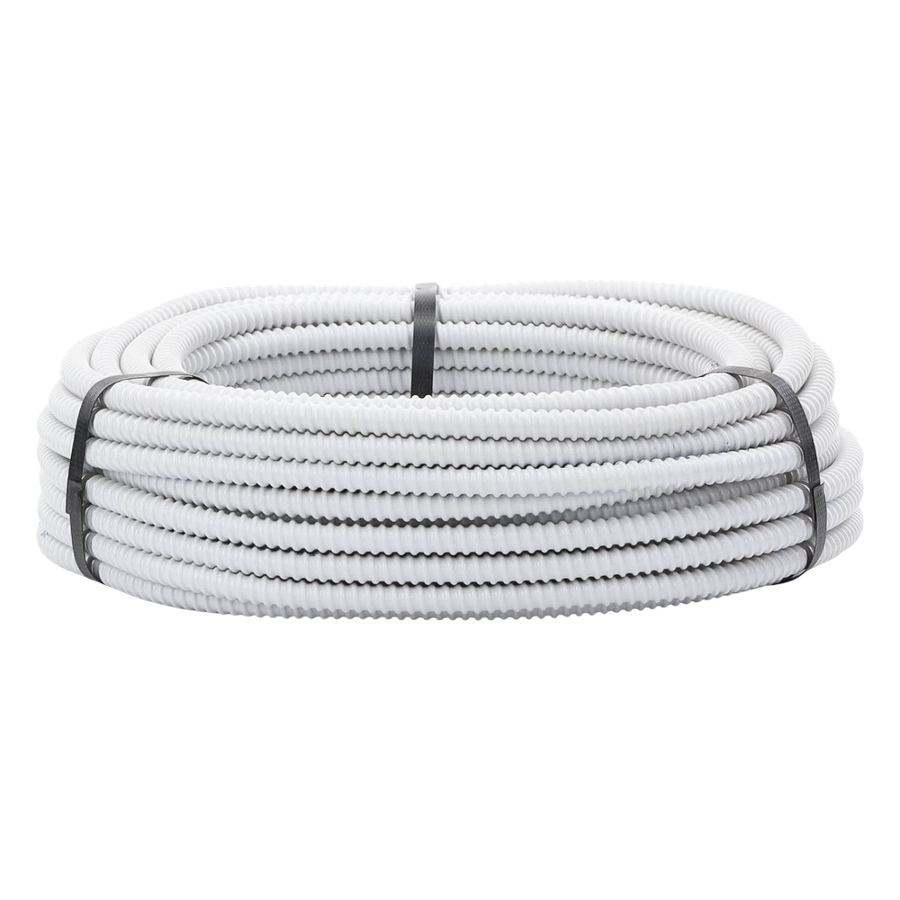 Tuberia flexible (Vaina) diflex, PVC Auto-extinguible, de 10 mm, rollo de 30 m
