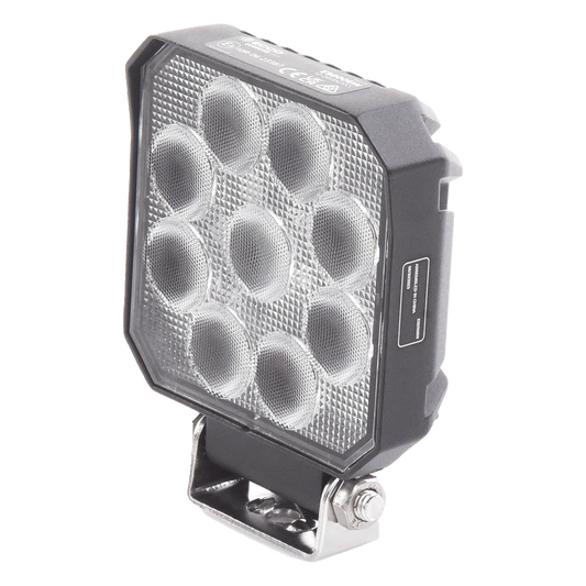 Luz de trabajo, 9 LED, 1050 Lumenes, 12-24 Vcd