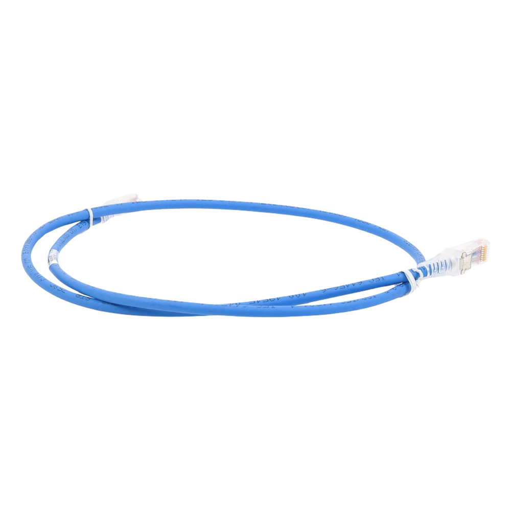Patch Cord MC5 Modular Cat5e UTP, CM/LS0H, 2.13 Metros (7 Pies), Color Azul, Versión Bulk (Sin Empaque Individual)
