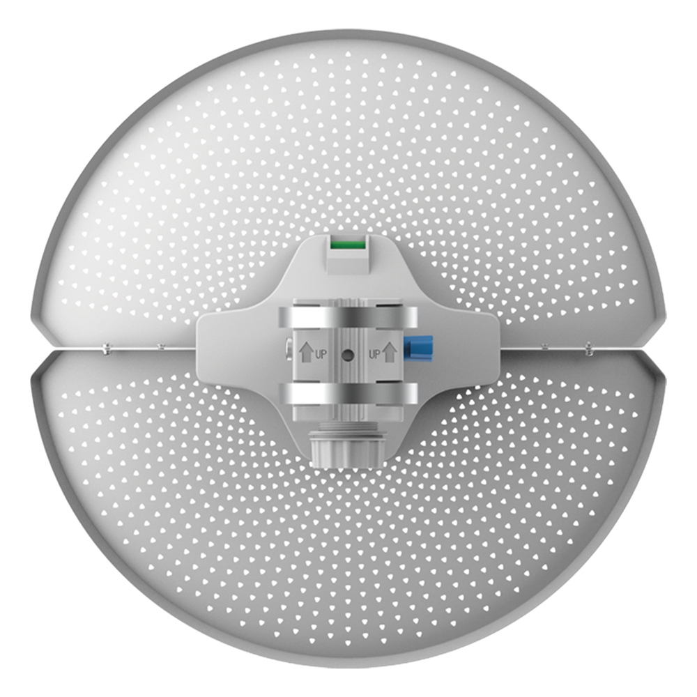 Radio Integrado 23 dBi Puerto 10/100, Modo AP/CPE en PtP o CPE en Multipunto, Hasta 867 Mbps, Botón de Auto-Emparejamiento para distribuciones de