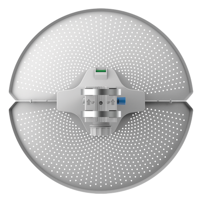 Radio Integrado 23 dBi Puerto 10/100, Modo AP/CPE en PtP o CPE en Multipunto, Hasta 867 Mbps, Botón de Auto-Emparejamiento para distribuciones de