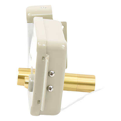 Cerradura Eléctrica con Botón de Salida / Incluye Llave / Exterior / Izquierda