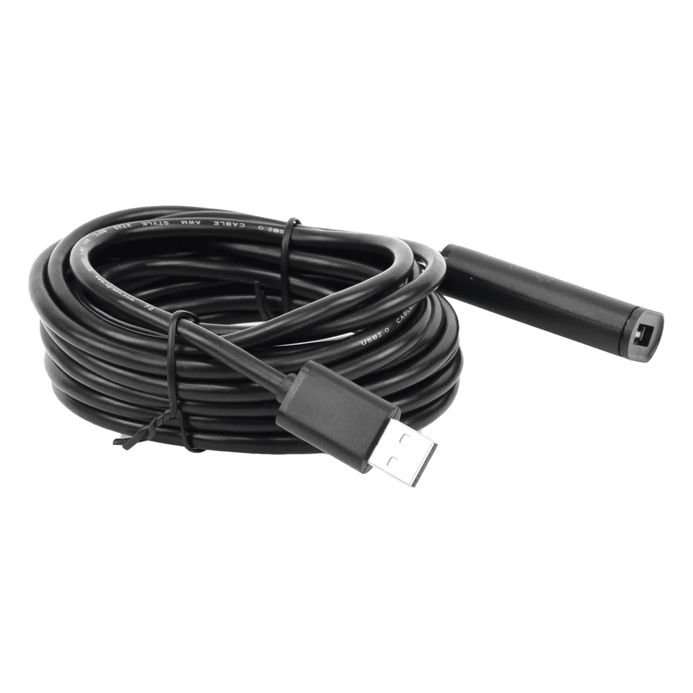 Cable de Extensión Activo USB 2.0 / 5 Metros / Macho-Hembra / Booster individual FE1.1S incorporado / Velocidad de hasta 480 Mbps / Ideal para