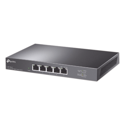 Switch Gigabit no administrable de 5 puertos 100 Mbps/ 1 Gbps/ 2.5 Gbps ideal para WiFi 6