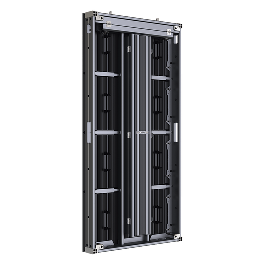 Unidad de Pantalla LED Exterior / Pixel 3.9 mm / Resolución 128 X 256 / Estructura de Aluminio / Protección IP66 / Montaje en Pared y Suelo