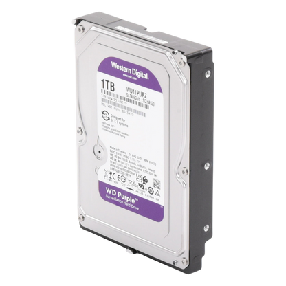 Disco Duro Purple de 1 TB / 5400 RPM / Optimizado para Soluciones de Videovigilancia / Uso 24-7 / 3 Años de Garantia