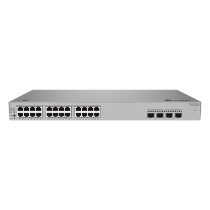 Switch de Acceso eKit Administrable / Capa 2 / 24 Puertos PoE+ Gigabit + 2 Puertos SFP(2.5 Gbps) + 2 Puertos SFP+(10 Gbps) / PoE Perpetuo