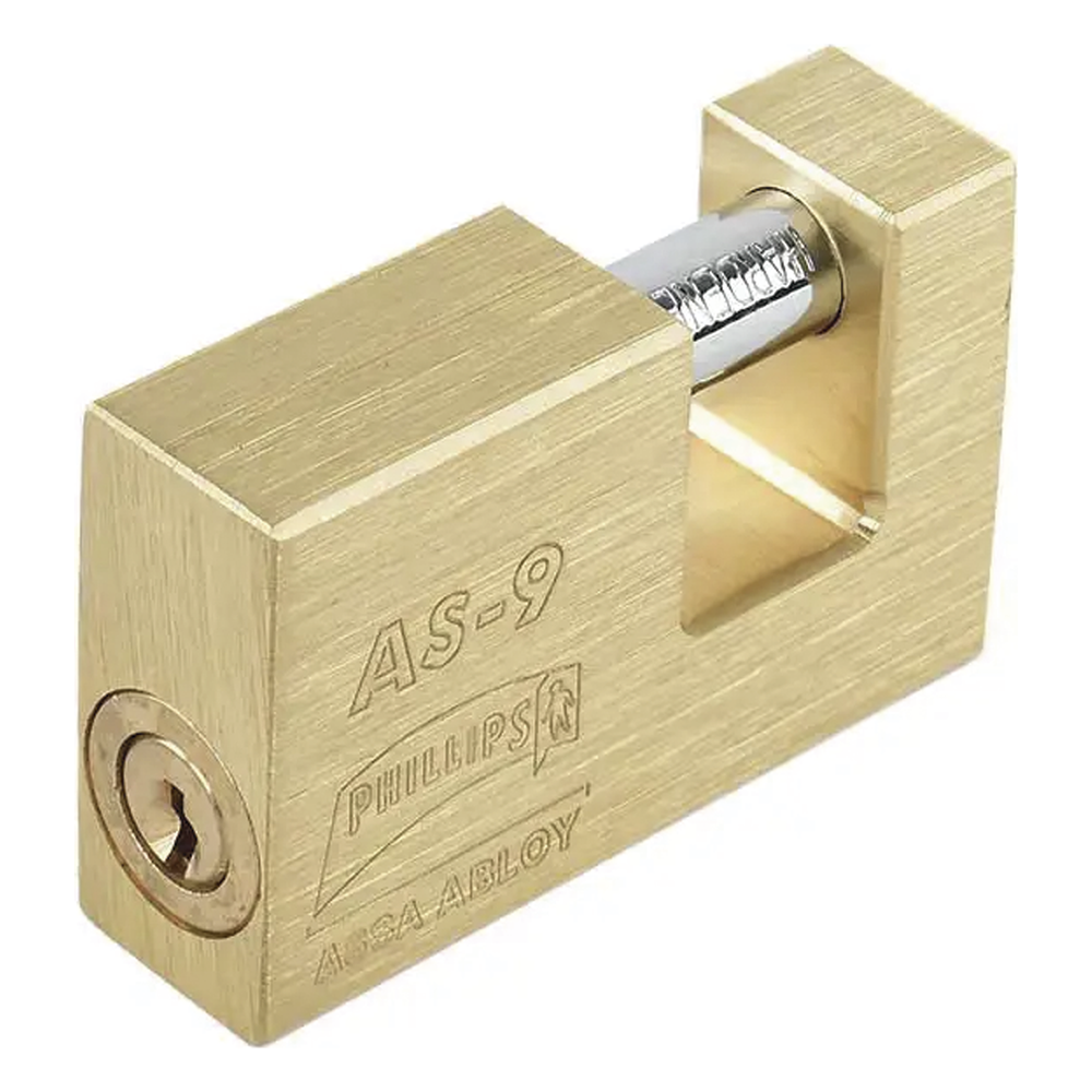 Candado para Cortina #9 / Opera con 11 pernos de combinación / Alta seguridad.