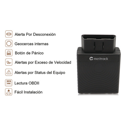 Rastreador GPS 4G Con Conexión a Puerto OBDII
