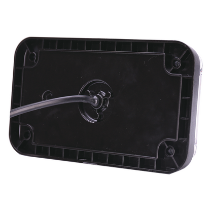 Luz de Advertencia de 7X4", Color Ámbar, Con Luces de Trabajo, Ideal para Ambulancias