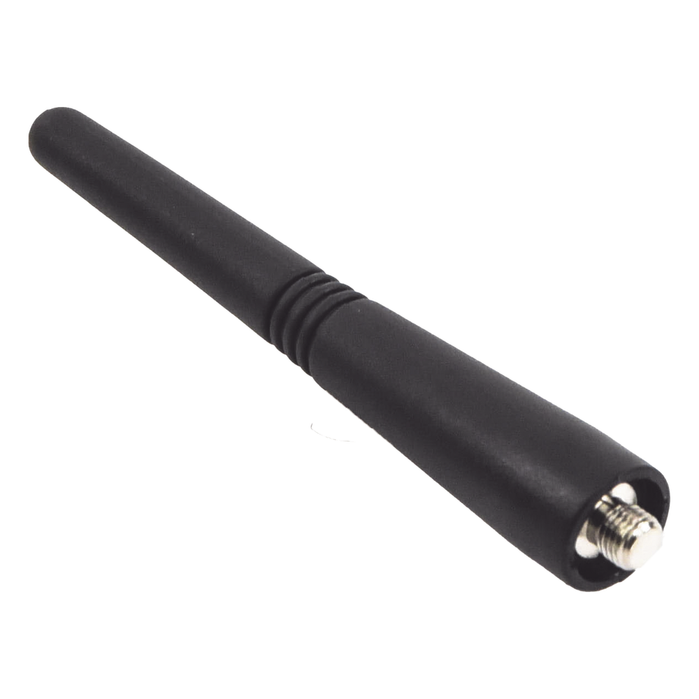 Antena UHF Helicoidal Recortada / 400-470 MHz / Ganancia 0 dBd (Unitaria) / Conector Rosca Monopolo / Radios Motorola EP450, DEP450, CP200, CP200D
