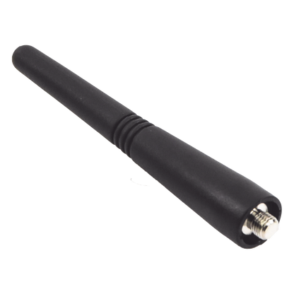 Antena UHF Helicoidal Recortada / 400-470 MHz / Ganancia 0 dBd (Unitaria) / Conector Rosca Monopolo / Radios Motorola EP450, DEP450, CP200, CP200D