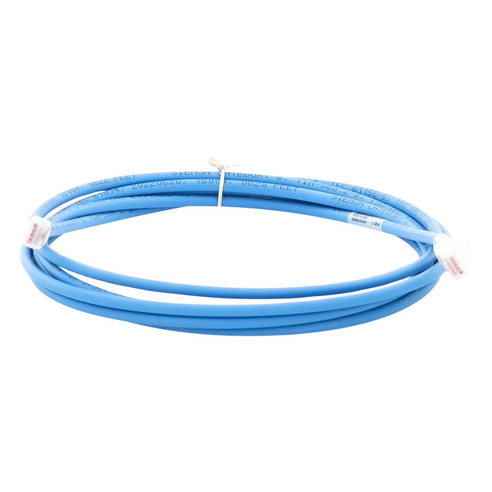 Patch Cord MC6 Modular Cat6 UTP, CM/LS0H, 3.05 Metros (10 Pies), Color Azul, Versión Bulk (Sin Empaque Individual)