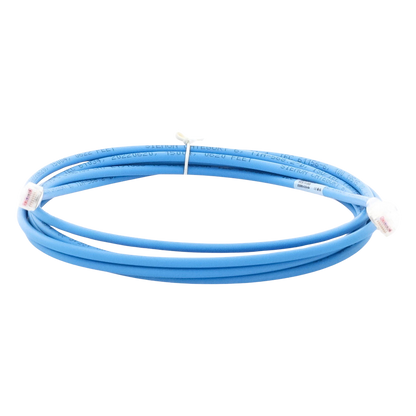 Patch Cord MC6 Modular Cat6 UTP, CM/LS0H, 3.05 Metros (10 Pies), Color Azul, Versión Bulk (Sin Empaque Individual)
