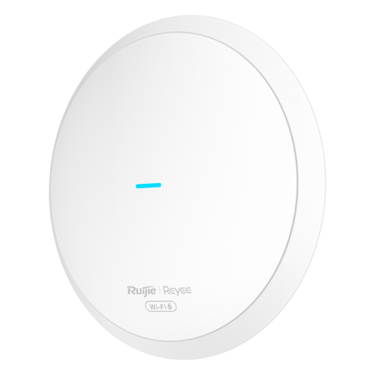 Punto de acceso Wi-Fi 6 para interior en techo hasta 1.77 Gbps doble banda 802.11ax MU-MIMO 2x2