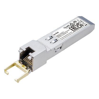 Transceptor mini-GBIC SFP RJ45 / Admite 1000BASE-T / Hasta 100 metros / Conector RJ45 (1G)