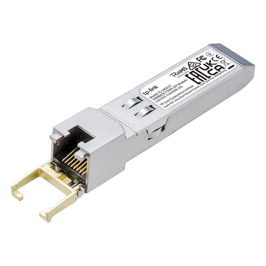 Transceptor mini-GBIC SFP RJ45 / Admite 1000BASE-T / Hasta 100 metros / Conector RJ45 (1G)