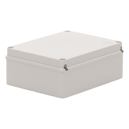 Gabinete de Plástico IP55 (190 X 240 X 95 mm). Protección EMI. Para Instalaciones Comerciales, Residenciales e Industriales. Incluye Tornillería para