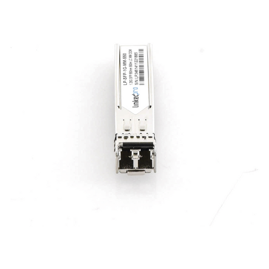 Transceptor Óptico SFP (Mini-Gbic) / Multimodo 850 nm / 1.25 Gbps / 1000BASE-SX / Conectores LC/UPC Dúplex / DDM / Hasta 550 m