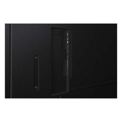 Pantalla Profesional Neo QLED 115" Resolucion 4K / Panel VA / Brillo 1,000 nit / Dimensiones 2.56m largo x 1.46 m de alto / Uso 24/7 / HDMI 2.1