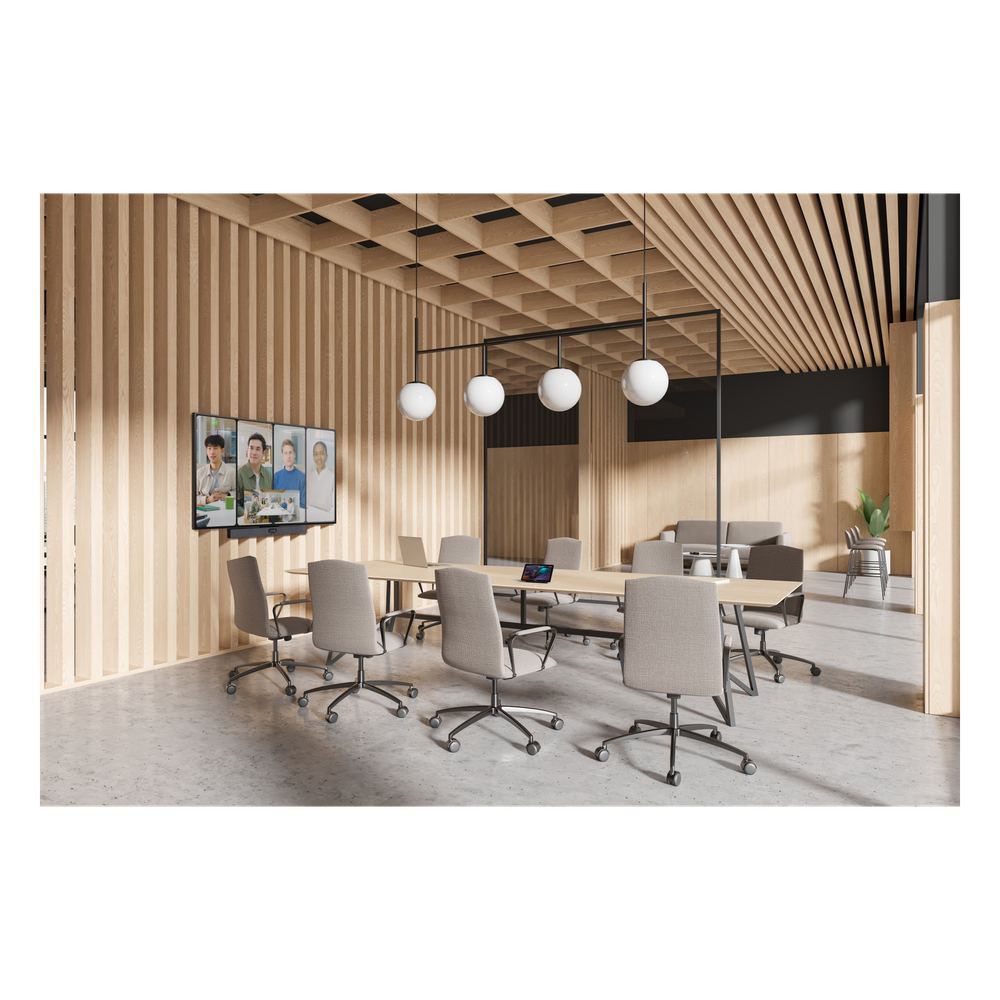 Barra de Videoconferencia Yealink A40 para Salas Medianas con Android Integrado Compatible con Teams Rooms, Zoom Rooms, RingCentral Rooms y BYOD