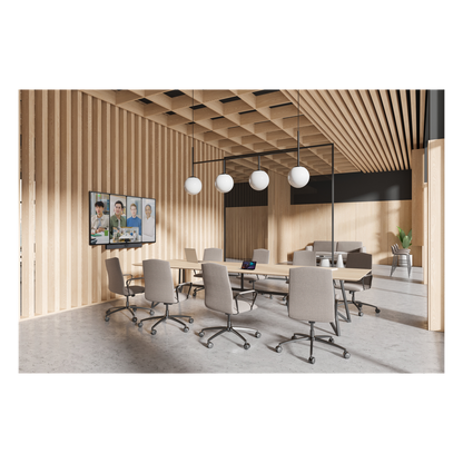 Barra de Videoconferencia Yealink A40 para Salas Medianas con Android Integrado Compatible con Teams Rooms, Zoom Rooms, RingCentral Rooms y BYOD