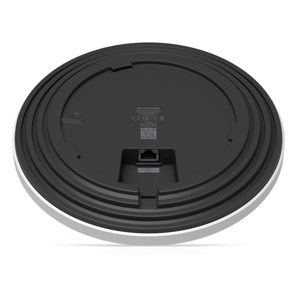 U7 Pro XGS – Punto de Acceso WiFi 7 Tri-Banda para Interiores con Soporte 6 GHz, Radio de Escaneo Espectral Dedicado, Cobertura de hasta 160 m²