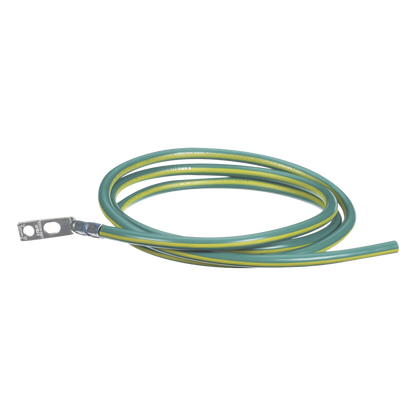 Kit de Jumper para Conexión de Gabinete o Rack de Telecomunicaciones a Barra de Tierra Física, 6 AWG, 1.52 m de Largo