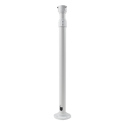 Montaje de techo telescópico tipo tubo para PTZ Hikvision, largo 60 cm - 120 cm