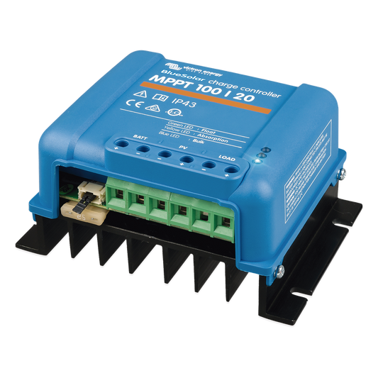 BlueSolar MPPT 100/20. Controlador Solar MPPT 20A, Voltaje Selección Automática: 12/24/48 Vcc.