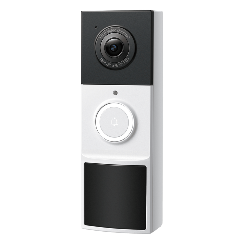 Videoportero Inalámbrico TP-Link Tapo D210 / Resolución 2K 3MP (2304 × 1296px) / Campo de Visión 160° DFOV / Batería 6400mAh Recargable / Detección