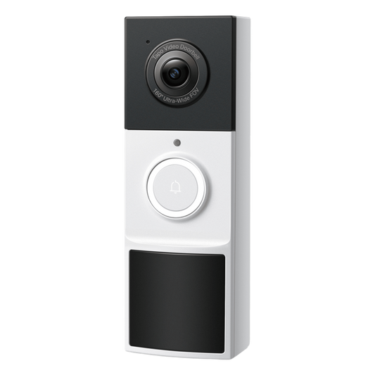 Videoportero Inalámbrico TP-Link Tapo D210 / Resolución 2K 3MP (2304 × 1296px) / Campo de Visión 160° DFOV / Batería 6400mAh Recargable / Detección