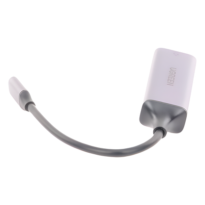 Adaptador de Red USB-C 3.1 (5 Gbps) a RJ45 | Thunderbolt 3 | Admite 10/100/1000 Mbps | Chip Inteligente | Amplia Compatibilidad | Caja de Aluminio |