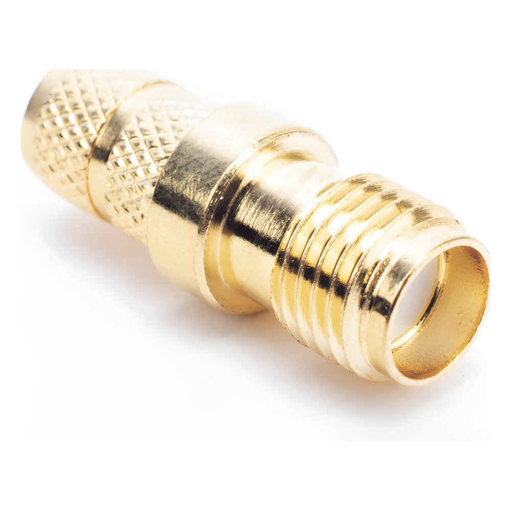Conector SMA Hembra Inverso de Anillo Plegable para Cable RG-8/X, 9258, LMR-240, LMR-240UF, LMR-LW240, Oro/Oro/Teflón
