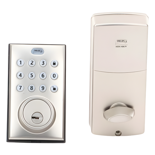 Cerrojo Digital PCD 265 / Apertura con Teclado o Llave / 50 usuarios/ Izq o Derecha
