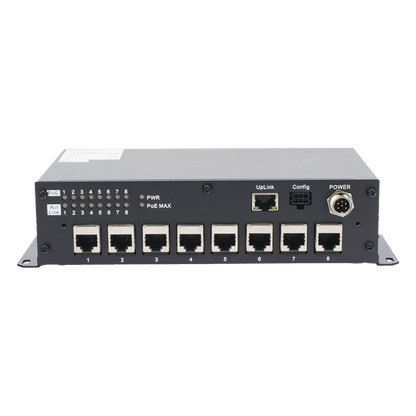 Switch PoE para Soluciones Moviles / Conexión RJ45