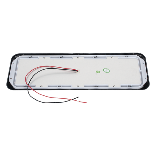 Luz LED Rectangular para interiores, 48 LED, 12-24 Vcd, 1392 lúmenes