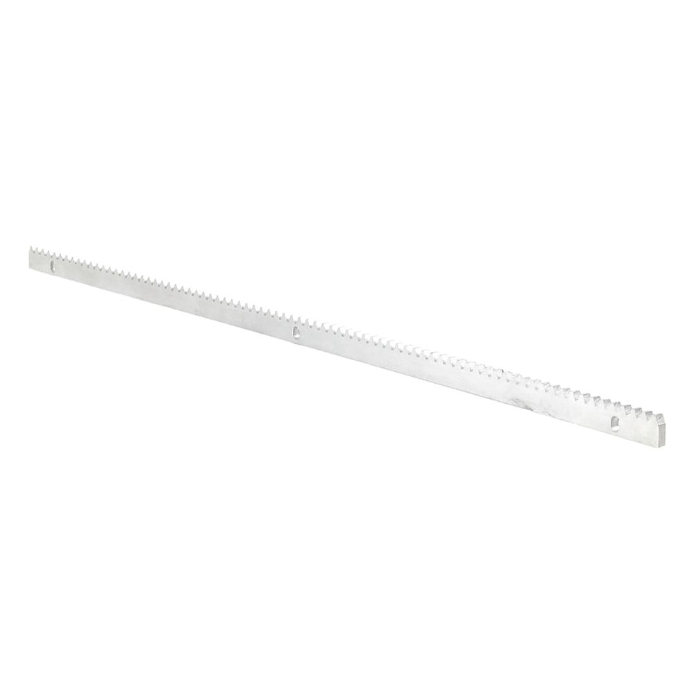 Cremallera de Acero Para Puertas Corredizas / Compatible Con Motores de Piñon Modulo 4