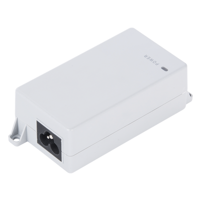 Inyector PoE Pasivo Gigabit de pared para C5x, C5c, de Mimosa, Voltaje de salida 24Vcc.
