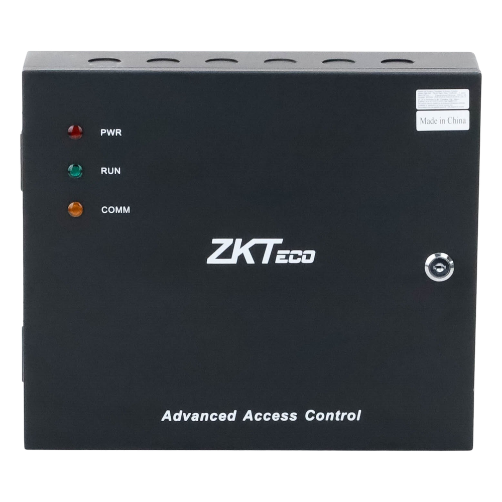 Controlador de Acceso 2 Puertas / 3,000 Huellas 30,000 Tarjetas / TCP/IP / Gabinete y Fuente 12V 5A
