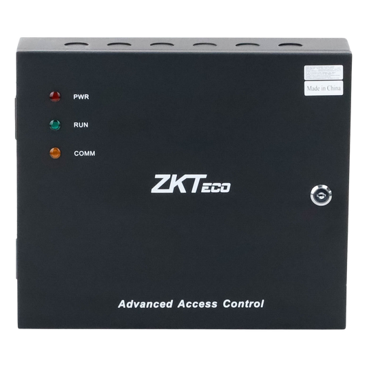Controlador de Acceso 2 Puertas / 3,000 Huellas 30,000 Tarjetas / TCP/IP / Gabinete y Fuente 12V 5A