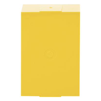 Caja trasera de montaje color amarillo para estaciones de parada STOPPER