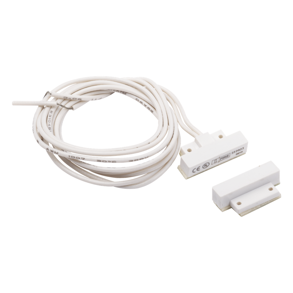 Contacto Magnético Ultra Compacto / GAP 13 mm (0.51 in) / Reed Switch NC / 12 VCC / Puertas y Ventanas