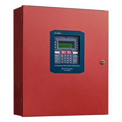 Panel de control de incendio direccionable sin comunicador preinstalado, 318 puntos por lazo SLC, expandible a 954 puntos