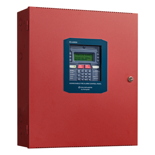 Panel de control de incendio direccionable sin comunicador preinstalado, 318 puntos por lazo SLC, expandible a 954 puntos