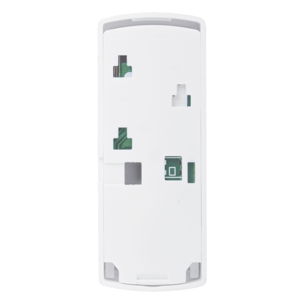 Sensor + Transmisor Inalámbrico 1 Zona / Contacto Magnético + Entrada Externa / 345 MHz / Batería 5 Años / Convierte Sensores Cableados a Inalámbricos