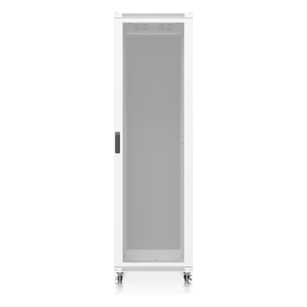 UACC Rack Cabinet 42U (600 × 1000 mm) – Gabinete de Piso Totalmente Ensamblado con Ventiladores Integrados, Paneles Removibles, Ruedas con Seguro y