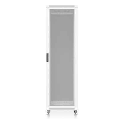 UACC Rack Cabinet 42U (600 × 1000 mm) – Gabinete de Piso Totalmente Ensamblado con Ventiladores Integrados, Paneles Removibles, Ruedas con Seguro y